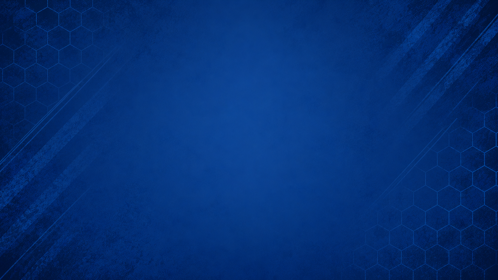 Abstract dark blue background with textured geometric patterns and diagonal streaks.